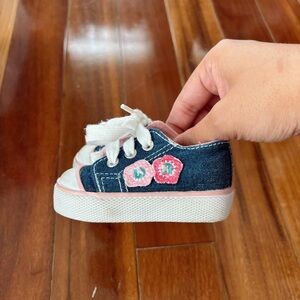 smart step denim sneakers for baby